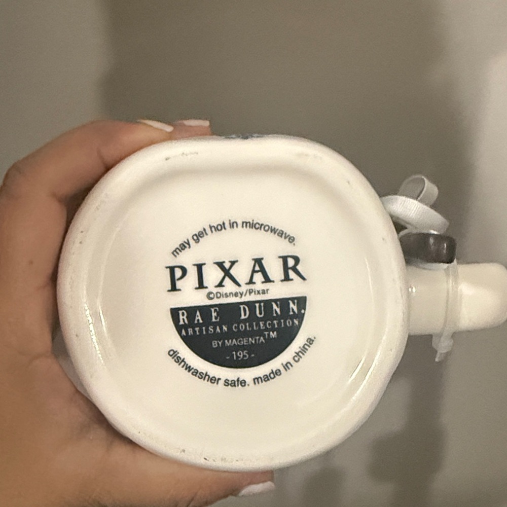 Disney Rae Dunn Ratatouille Remy Chef Mug with Wooden Spoon - White - Picture 4 of 4